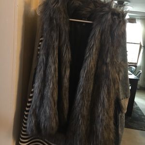 Nicole Miller Fur Vest